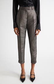 Reiss Sienna Metallic Pants