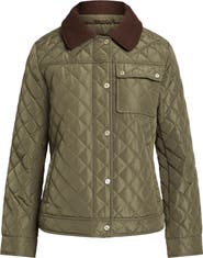 Lauren Ralph Lauren Diamond Quilted Jacket