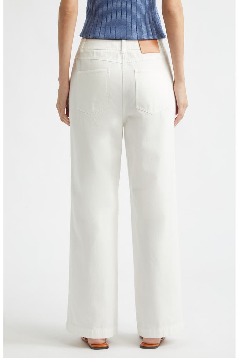 Blaire Weekend Wide Leg Jeans, Alternate, color, OPTIC