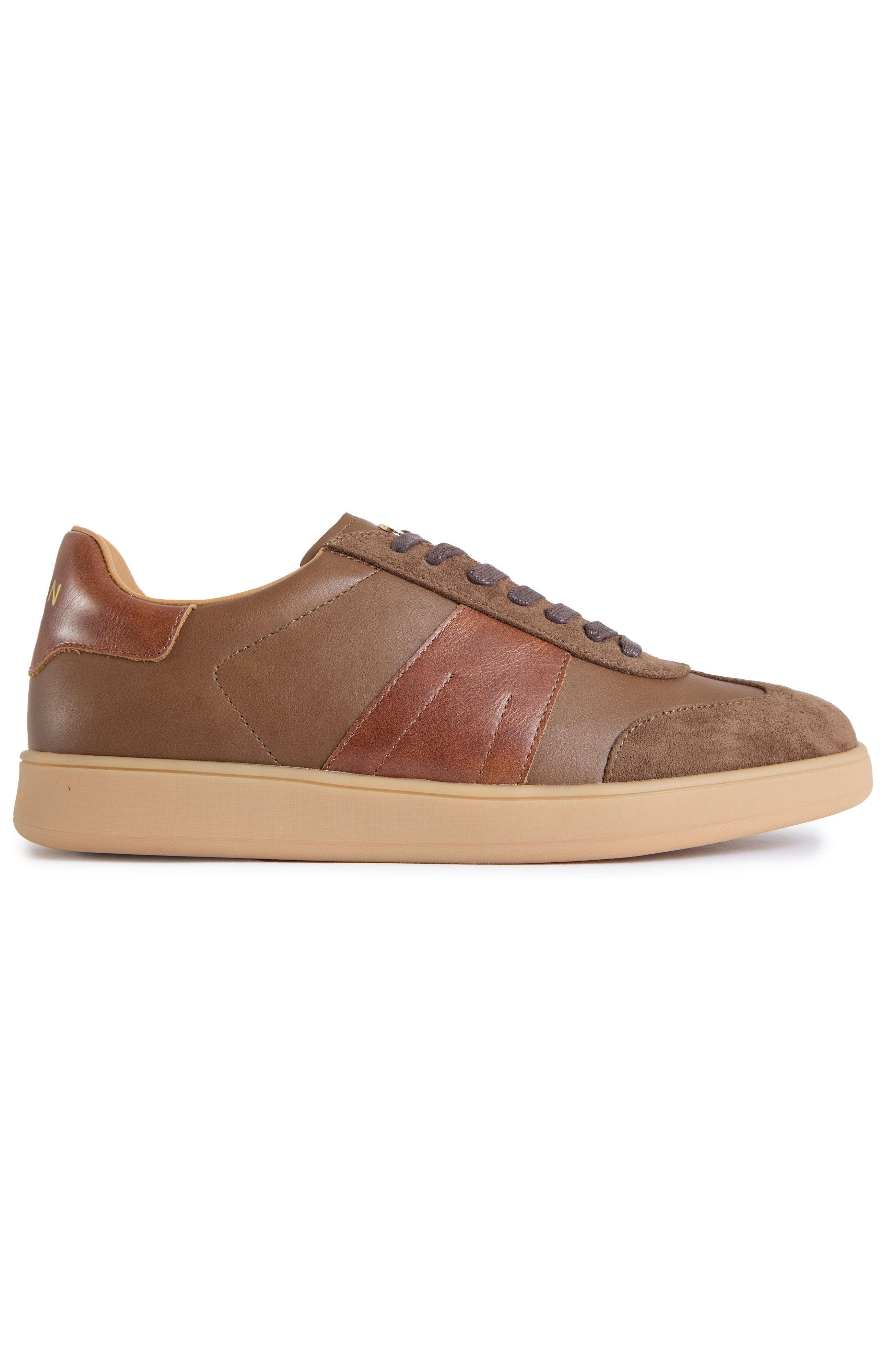 Stem Casual Sneaker, Main, color, Brown