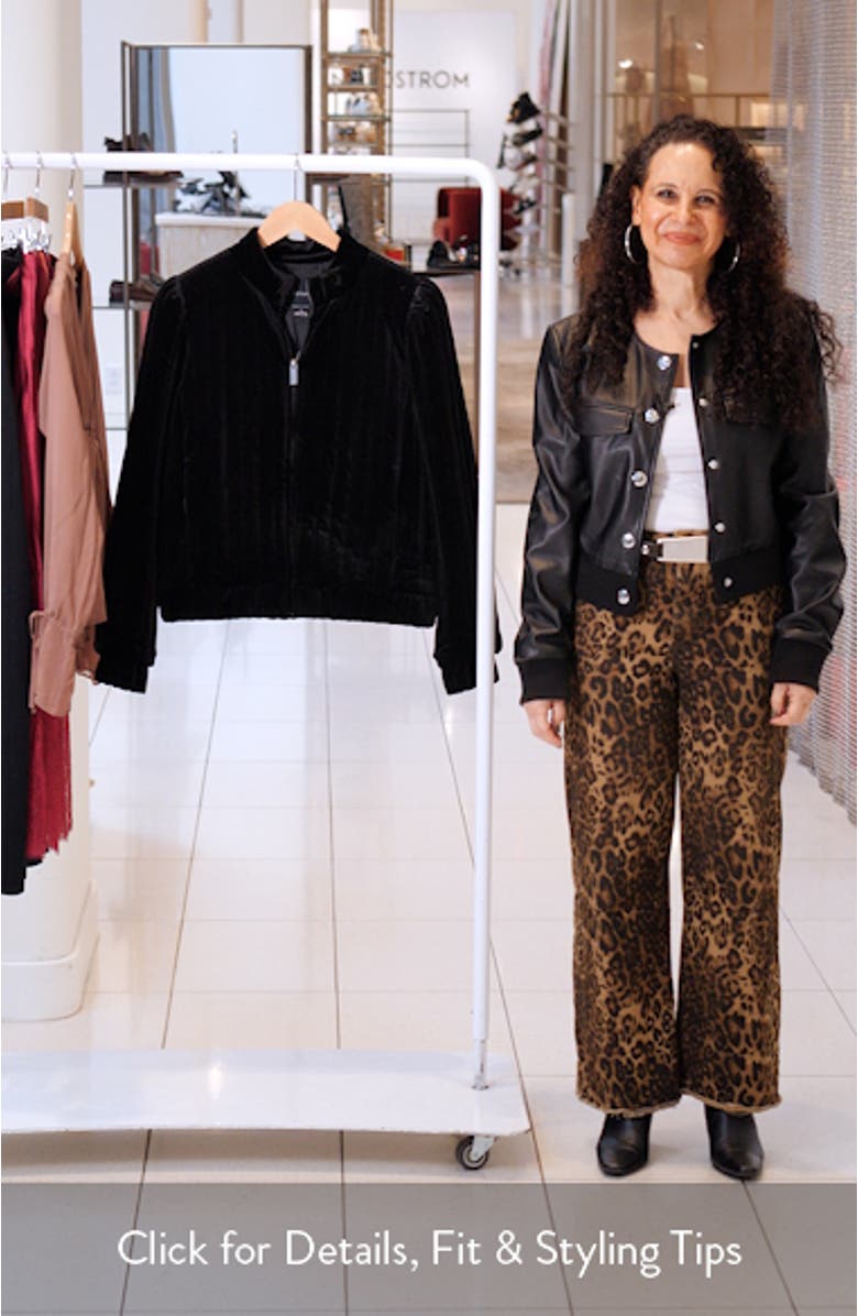 Quilted Velvet Jacket, sales video thumbnail