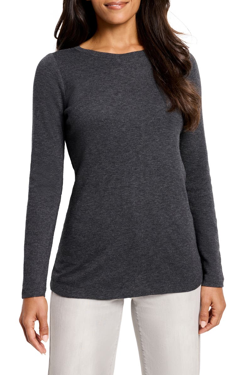 NZT by NIC+ZOE Boat Neck Bracelet Sleeve Top, Main, color, 