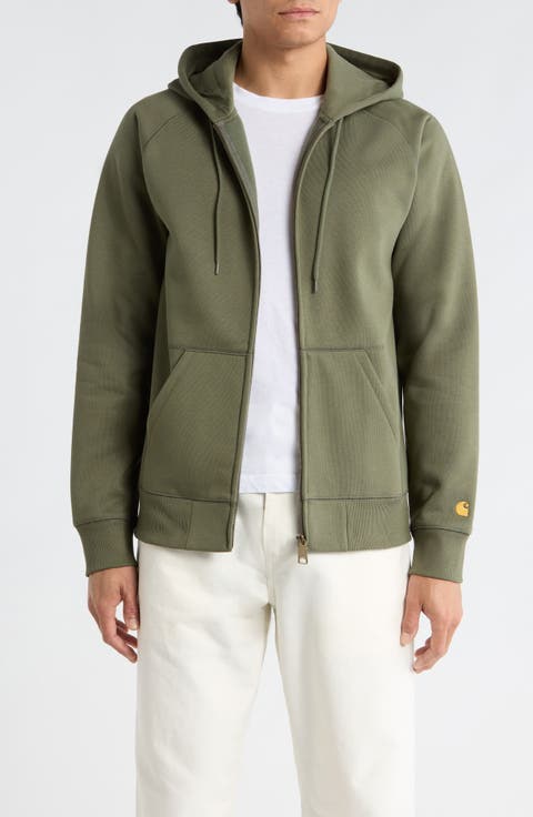 Chase Cotton Blend Zip-Up Hoodie
