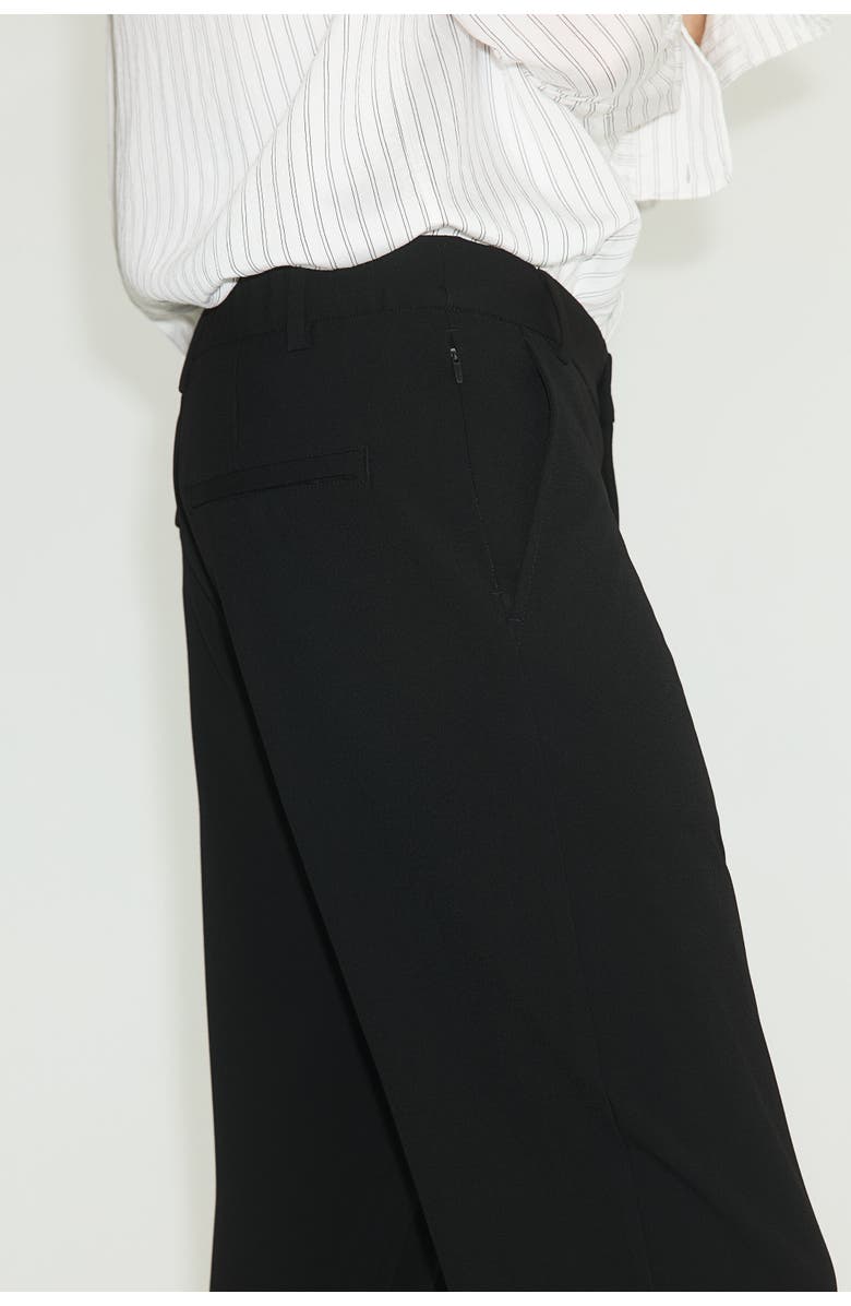 H&M Four-way Stretch Chinos, Alternate, color, Black