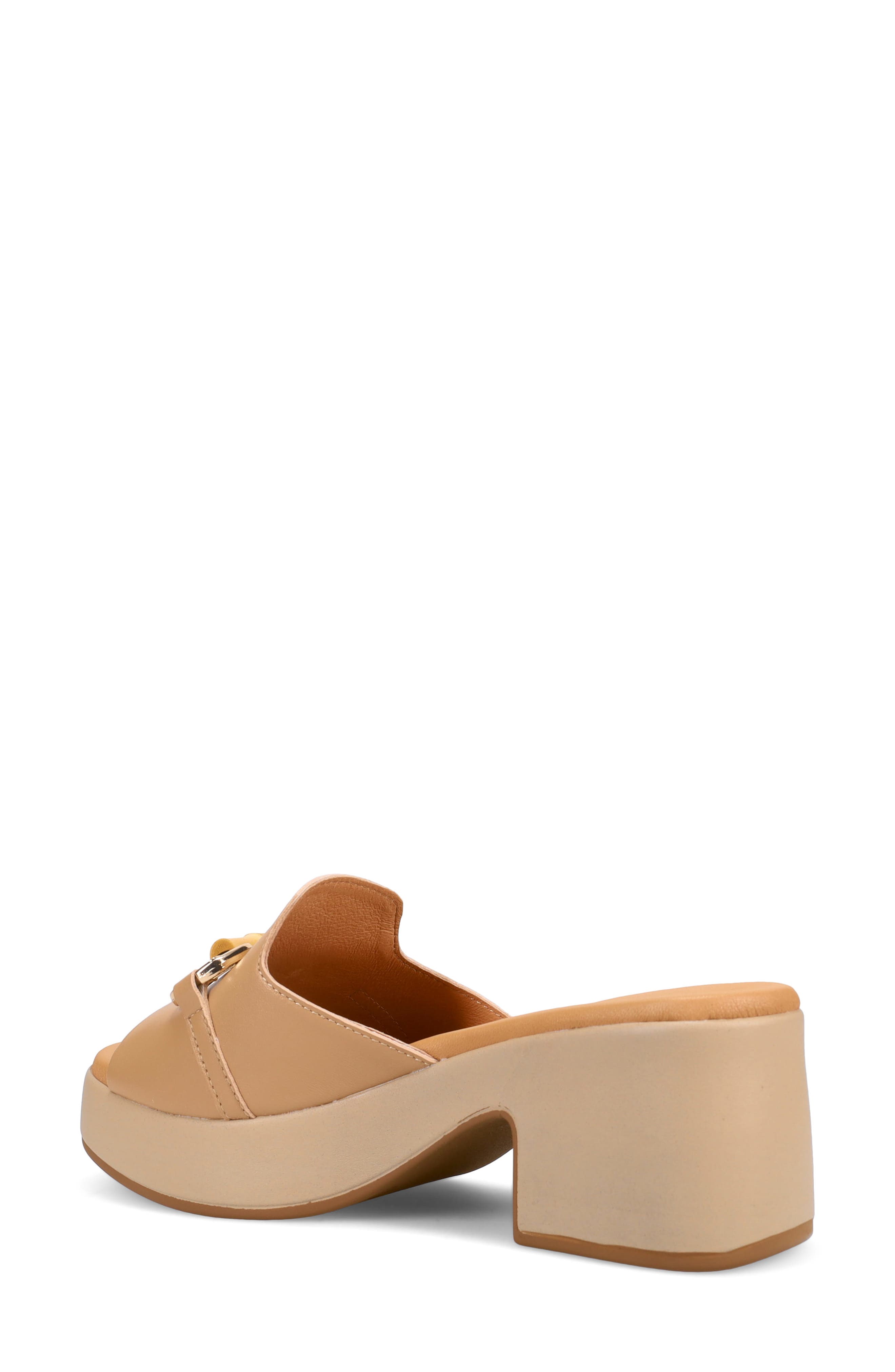 Gwyna Platform Slide Sandal, Alternate, color, FAWN