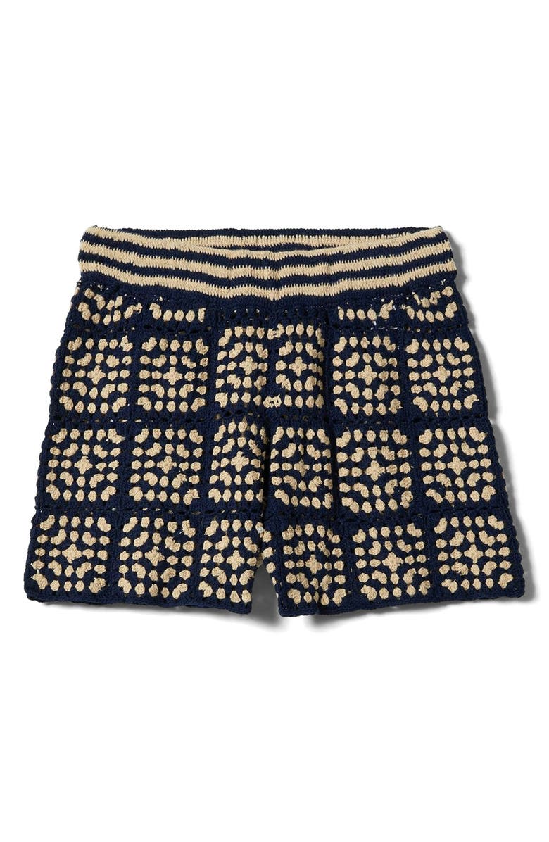 Brixton Cotton Crochet Shorts, Alternate, color,