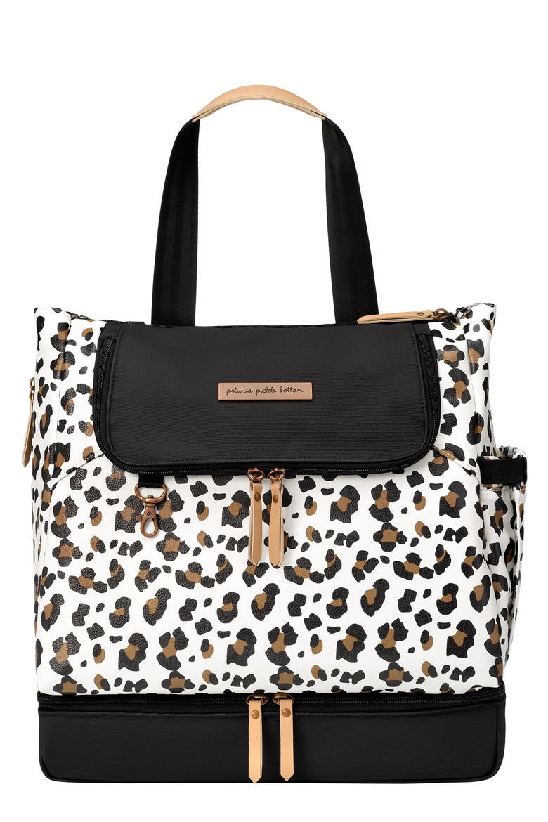 Pivot Diaper Backpack, Main, color, MOON LEOPARD