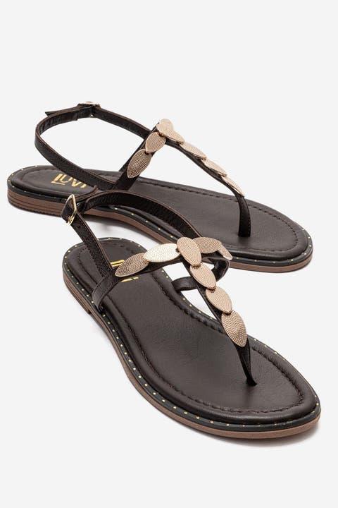 Marea Leather Flat Sandal (Women)
