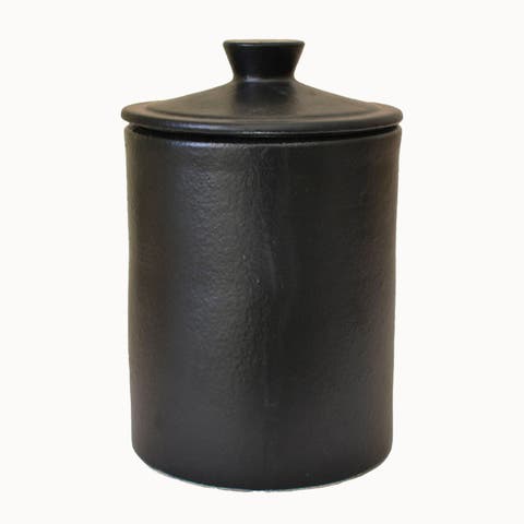 Handcrafted Ceramic Canister