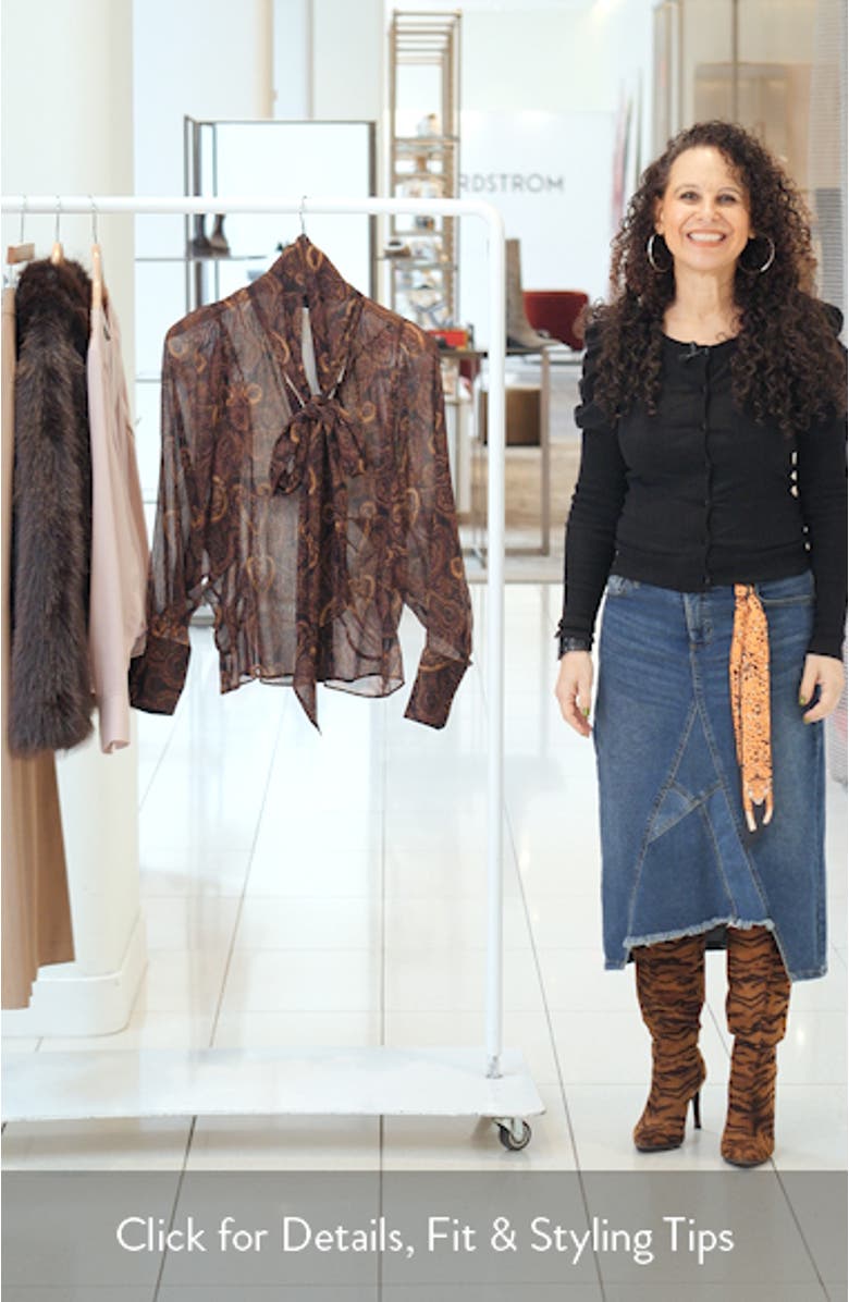 Milano Mock Neck Top, sales video thumbnail