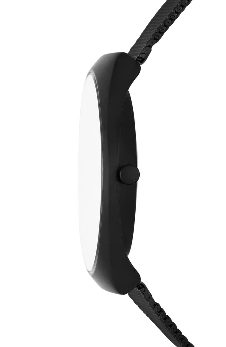 Skagen Grenen Solar Powered Mesh Strap Watch, 37mm, Alternate, color,