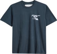 ONE OF THESE DAYS Mustang Cross Graphic T-Shirt