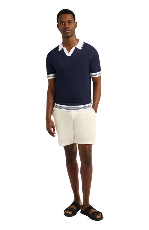Mesh Knit Polo