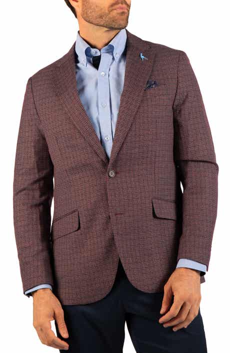 Micro Houndstooth Sport Coat