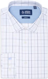 Original Penguin Slim Fit Windowpane Check Shirt