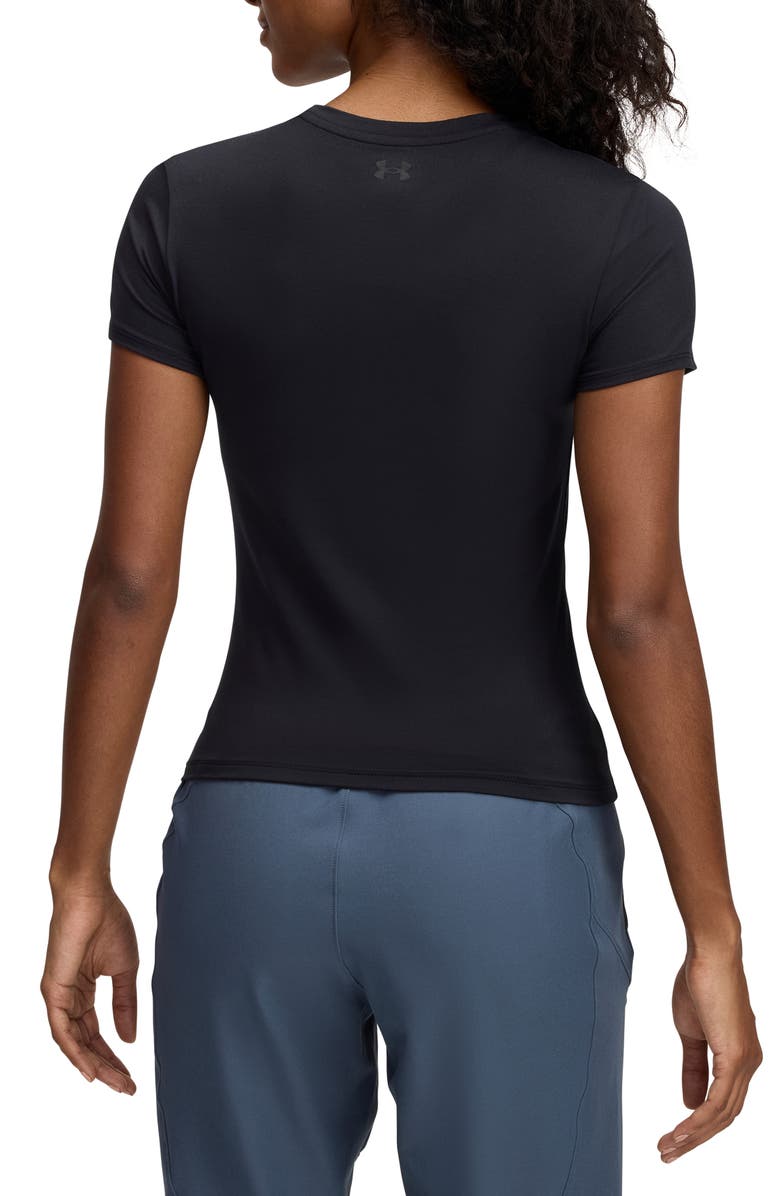 Under Armour Meridian Core Short Sleeve Shirt, Alternate, color, Black / / Black
