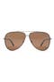 Salvatore Ferragamo 60mm Aviator Sunglasses