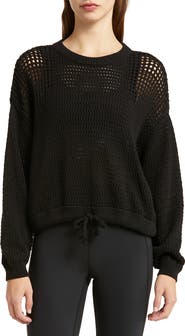Sweaty Betty Tides Open Stitch Pullover