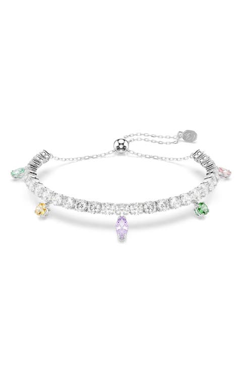 x Ariana Grande Multicolor Crystal Charm Bracelet