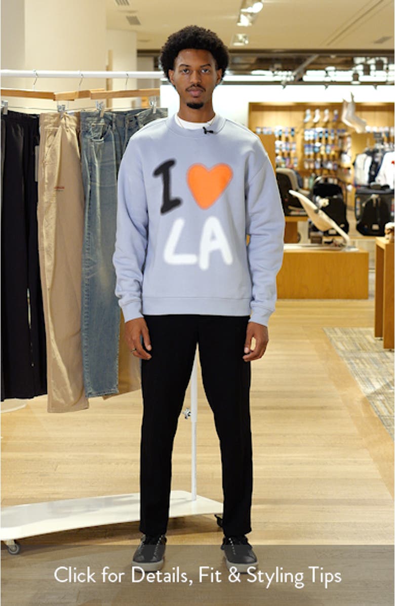 x Blake Snell LA Spray Graphic Sweatshirt, sales video thumbnail