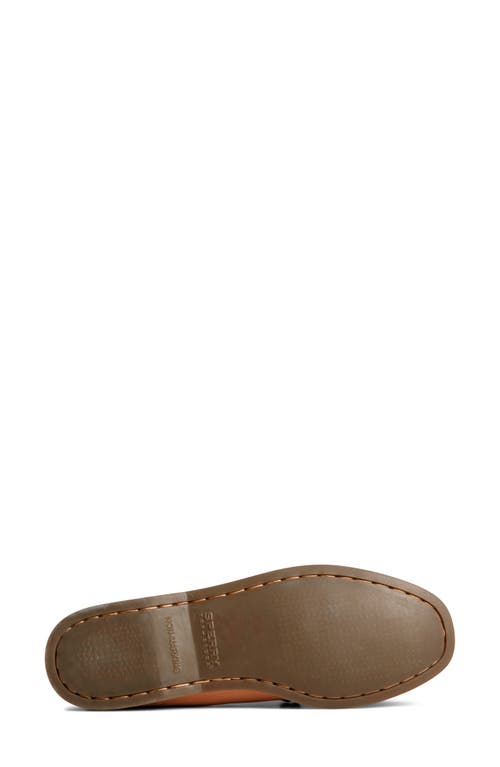 Sperry Authentic Original 2-eye Boat Shoe In Nutmeg Leather Mix Mat