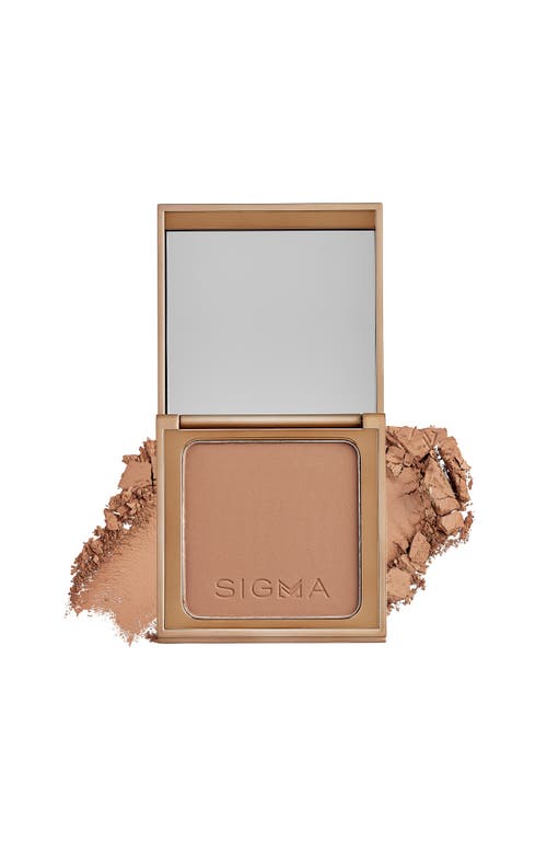 Sigma Beauty Matte Bronzer In Black