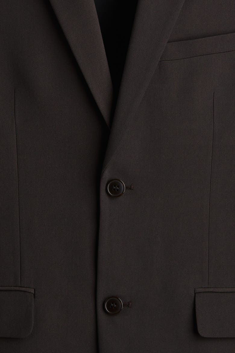 Slim Fit Jacket, Alternate, color, Dark brown