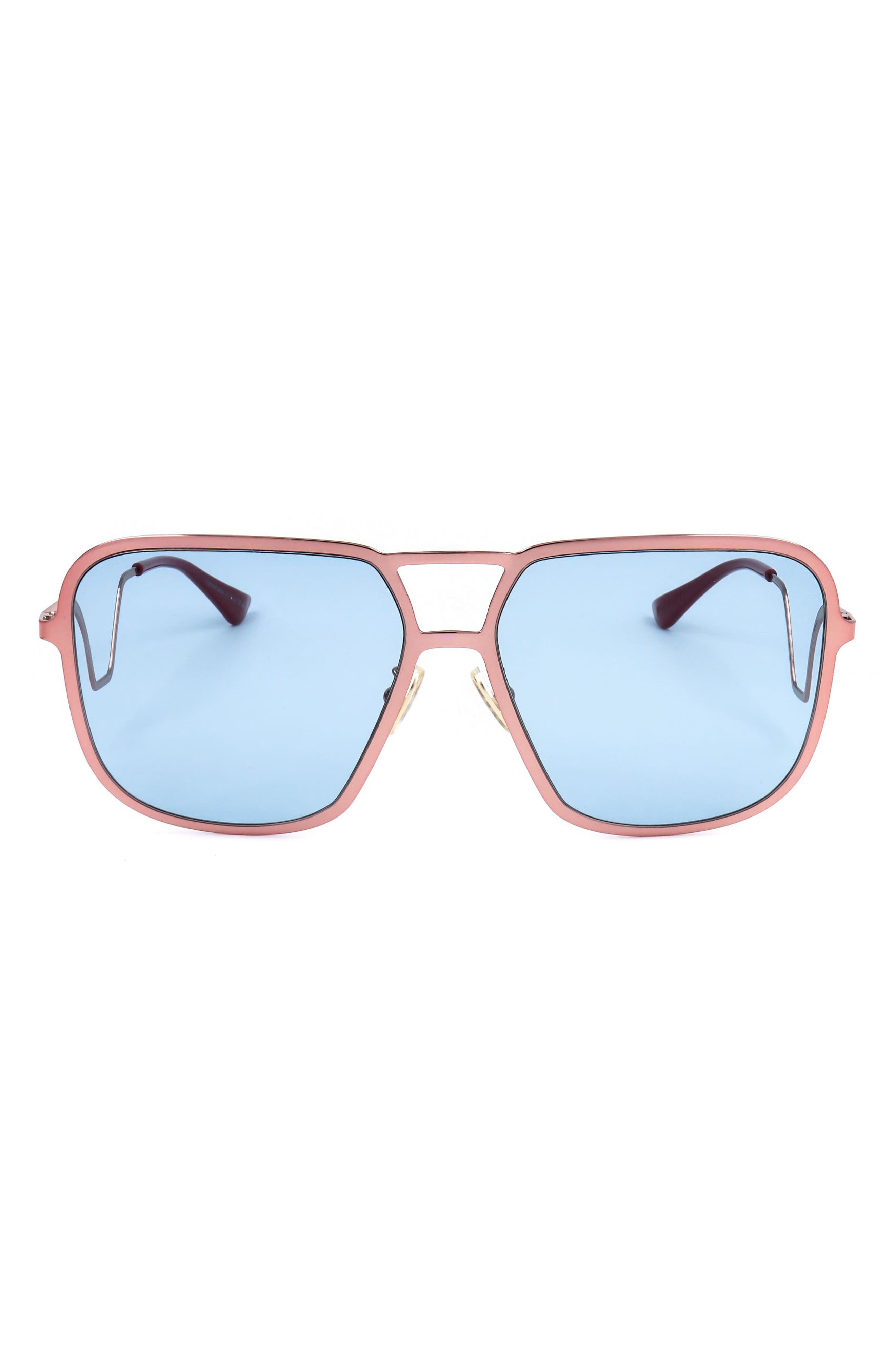 Marni 58mm Aviator Sunglasses