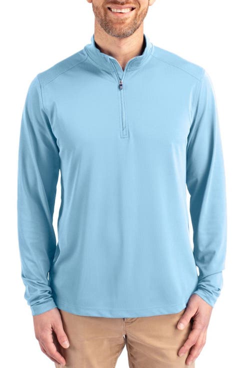 Virtue Piqué Recycled Blend Quarter Zip Pullover