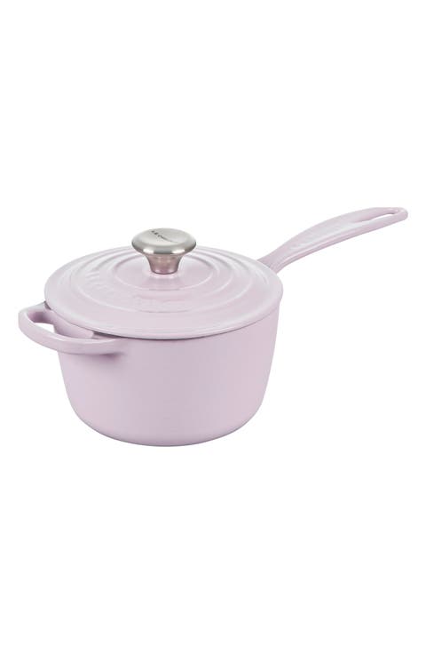 Signature 2.25-Quart Enameled Cast Iron Saucepan