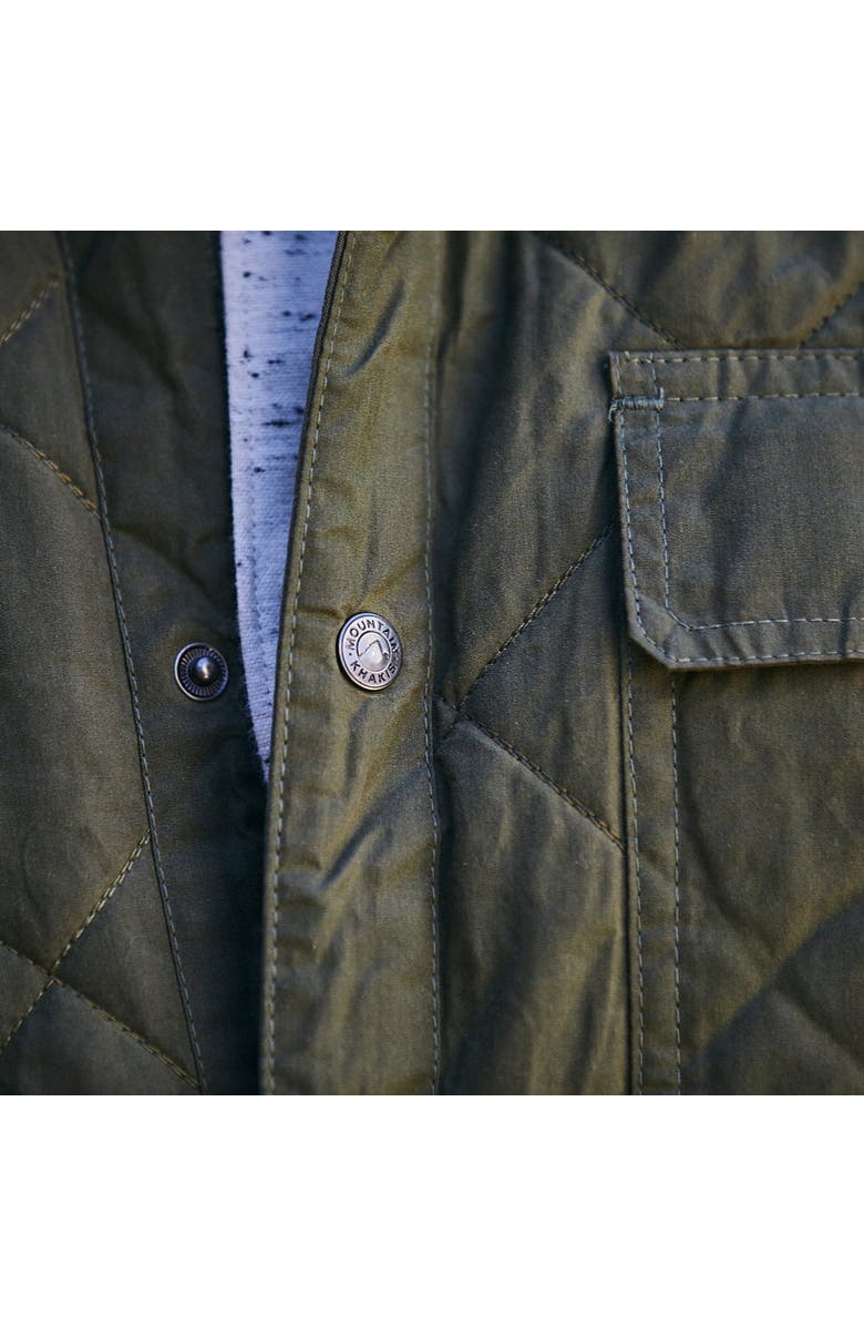 Mountain Khakis Highland Field Quilted Jacket, Alternate, color, Forest Moss