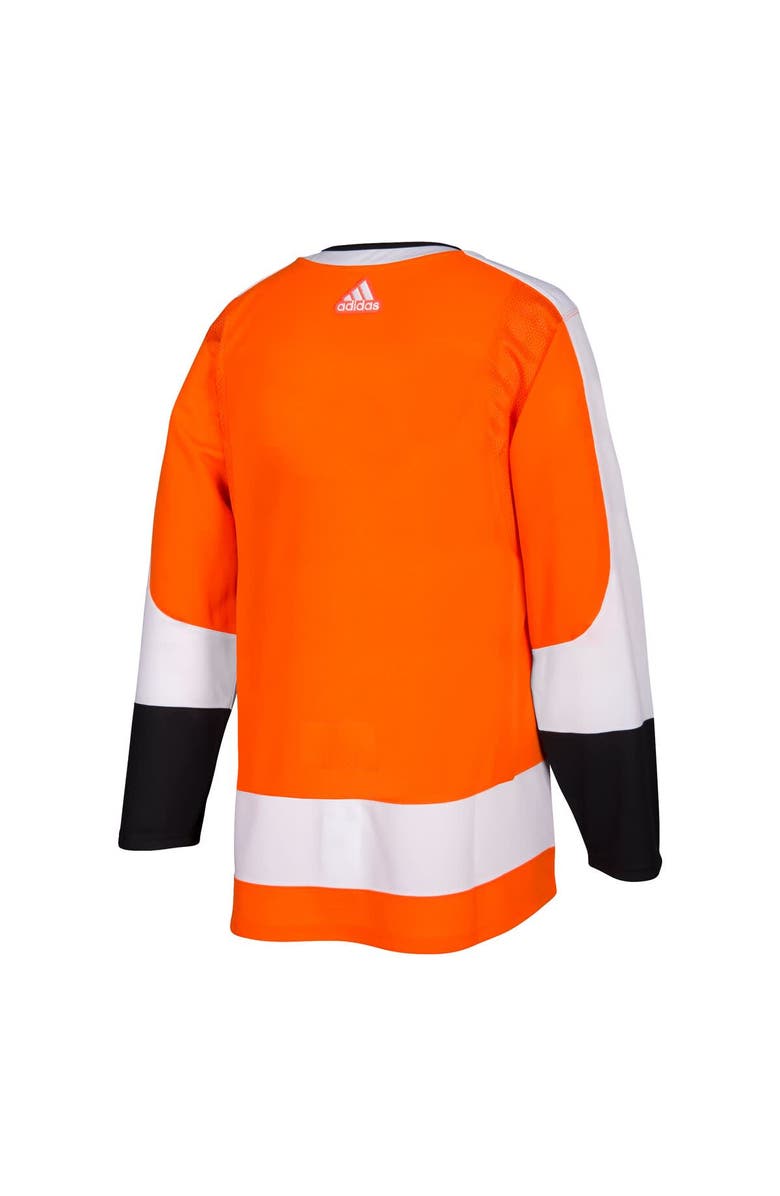adidas Men's adidas Orange Philadelphia Flyers Home Authentic Blank Jersey, Alternate, color, Orange
