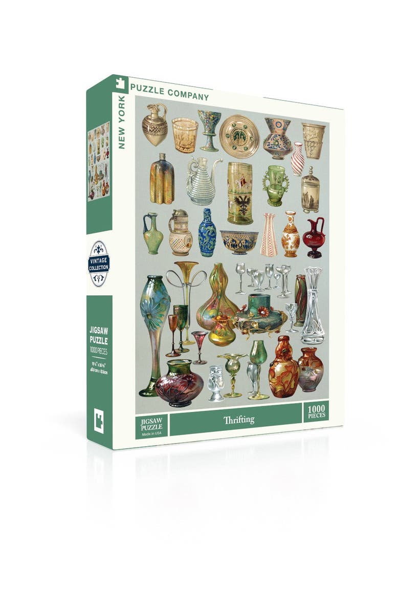 NEW YORK PUZZLE COMPANY Thrifting 1000 Piece Puzzle, Alternate, color, NO COLOR