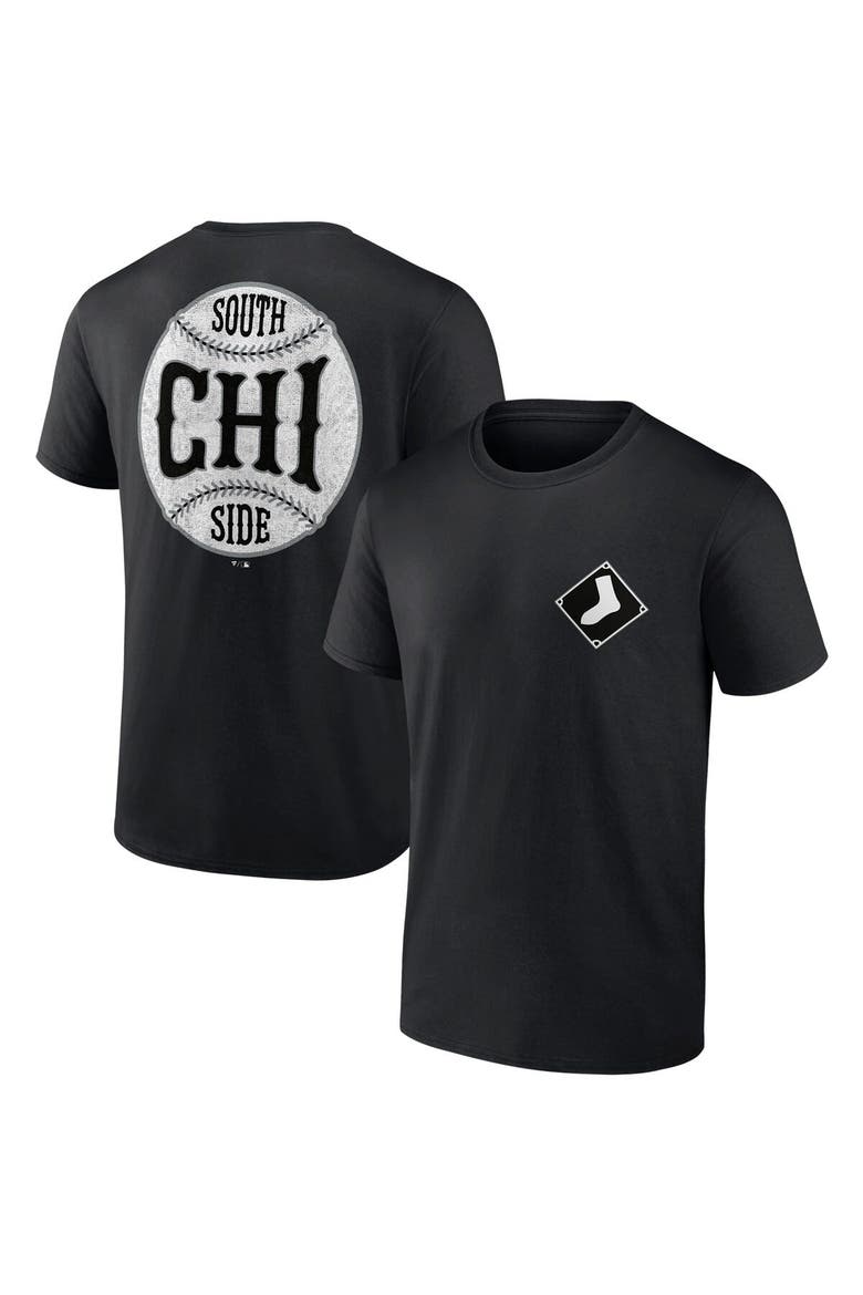 Men's Fanatics Branded Black Chicago White Sox Iconic Bring It T-Shirt, Main, color, Black