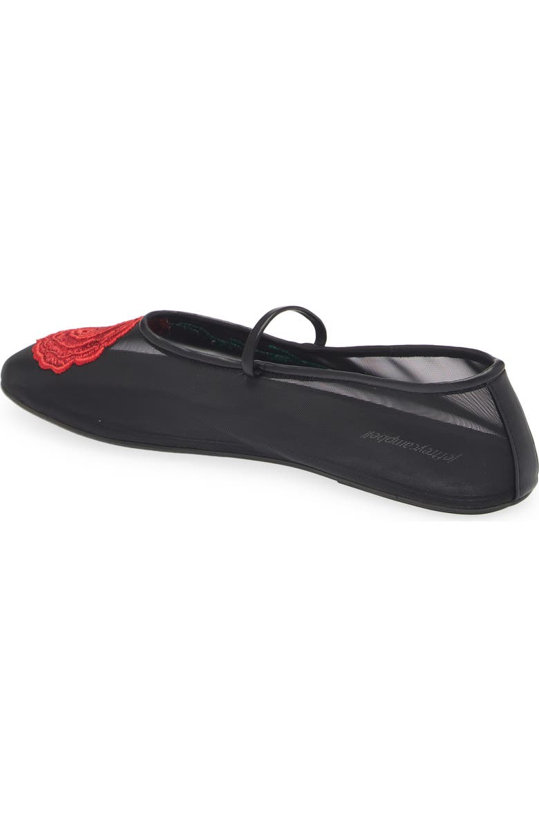 Jeffrey Campbell Swan Flower Mary Jane Flat, Alternate, color,