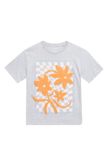 JESSICA SIMPSON JESSICA SIMPSON KIDS' OVERSIZE GRAPHIC T-SHIRT 