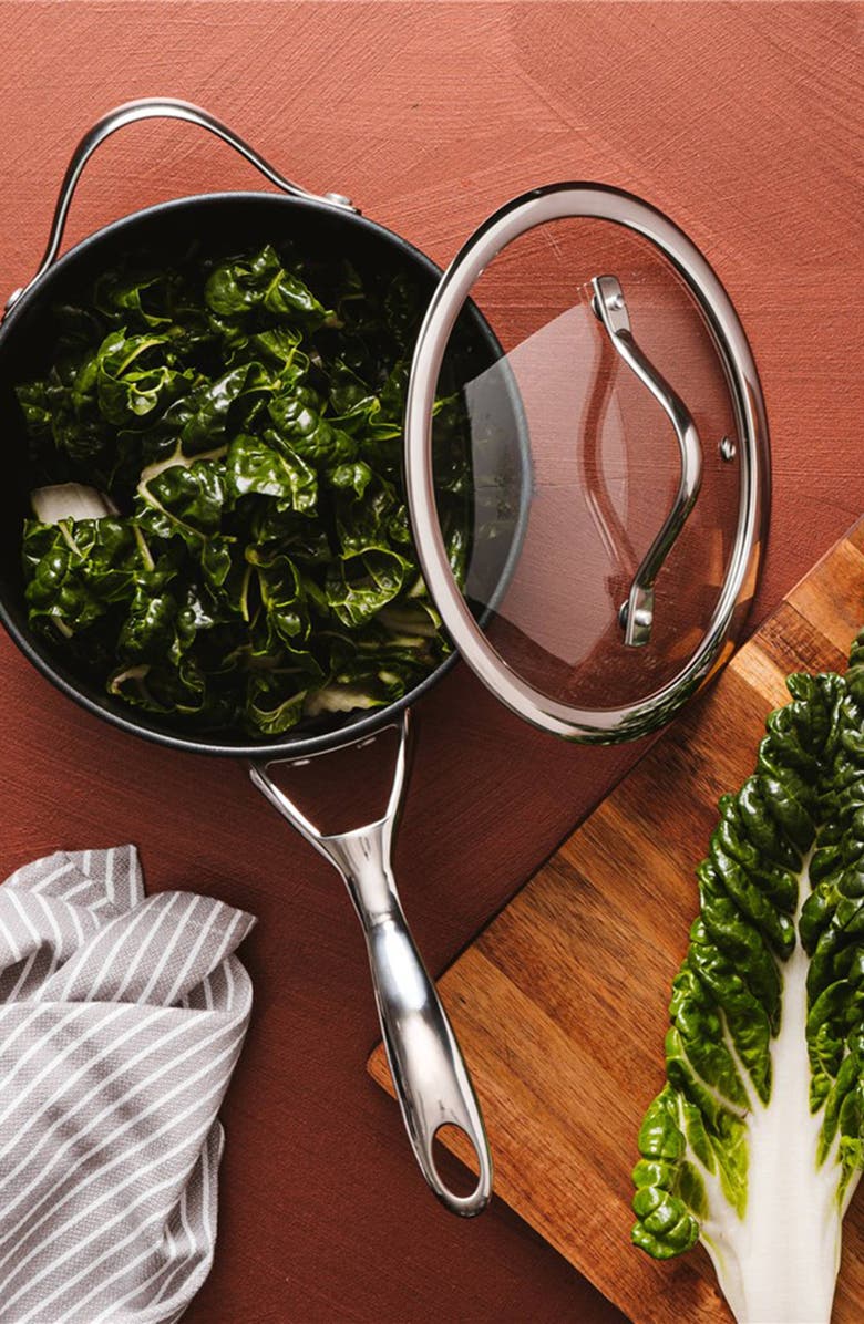 Cuisine::pro<sup>®</sup> iD3<sup>®</sup> Saucepan with Lid 3.9qt, Alternate, color, Black