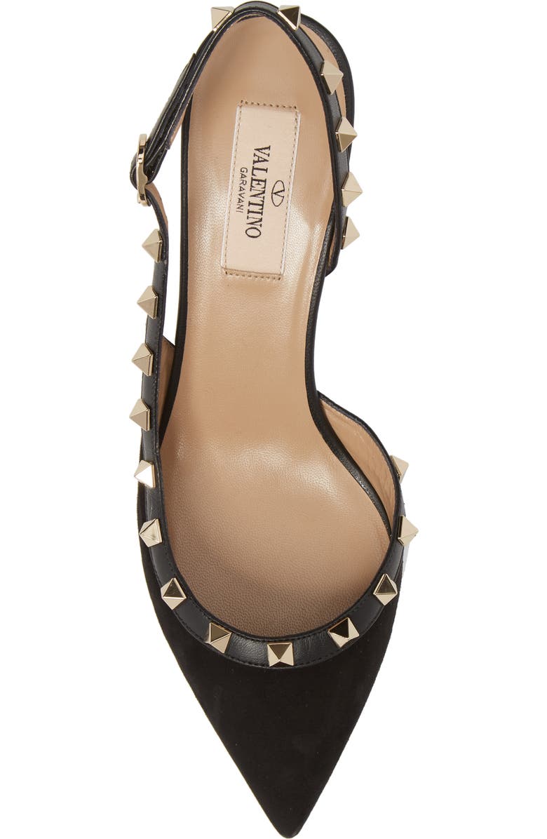 Valentino Garavani Rockstud Slingback Pump, Alternate, color,