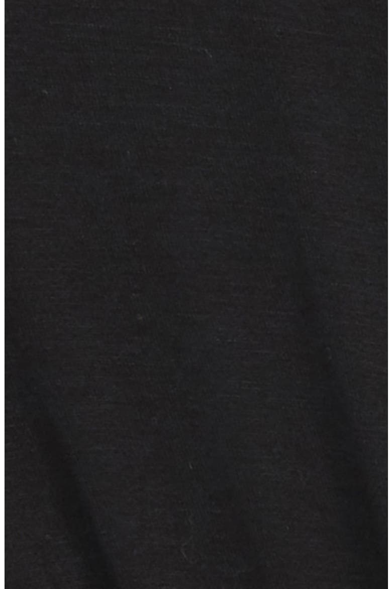 Kids' Knot Front Tee, Alternate, color, BLACK