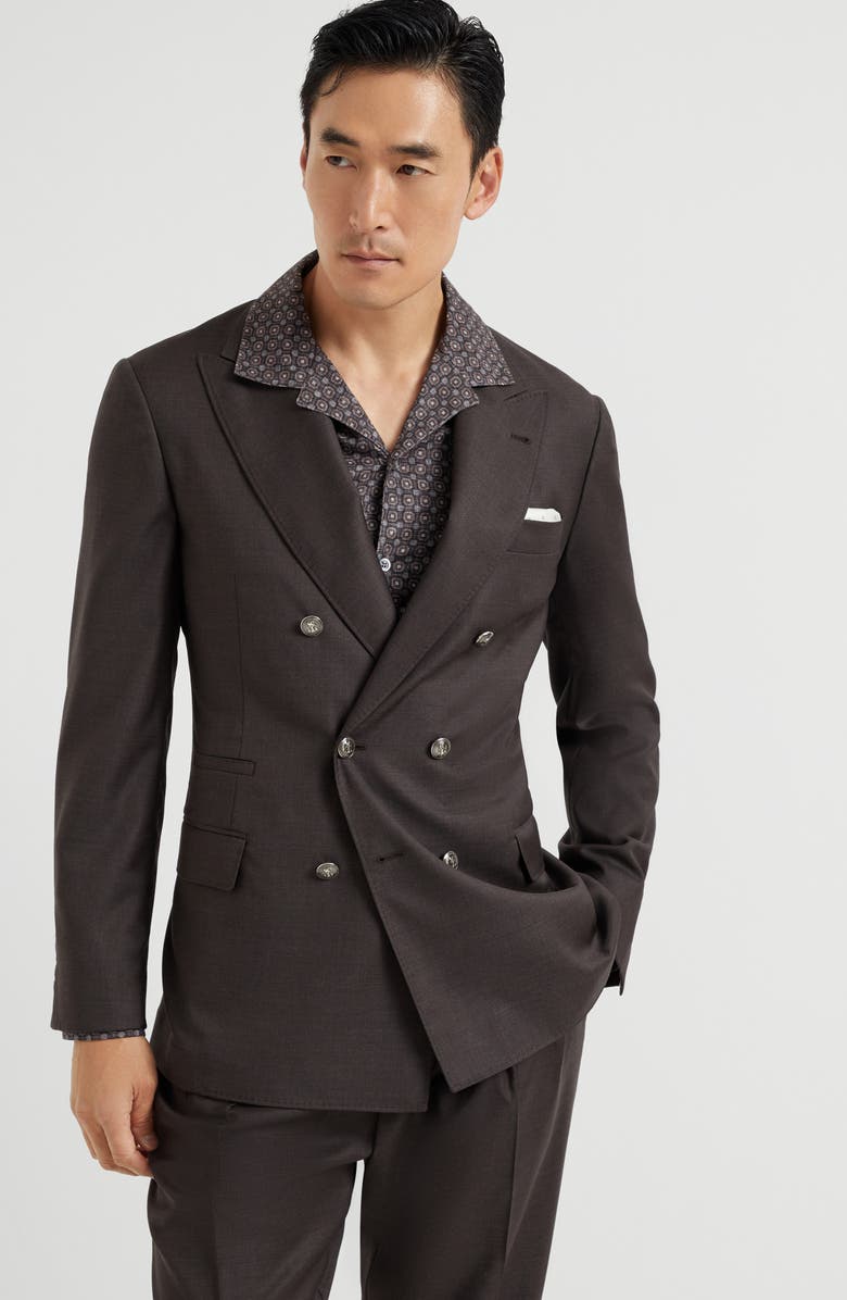 Brunello Cucinelli Virgin wool blazer, Alternate, color, 