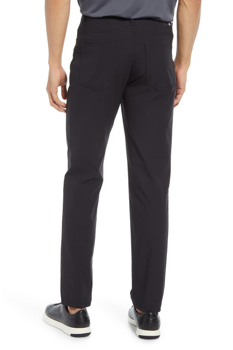 Go-To 5-Pocket Water Repellent Golf Pants, Alternate, color, BLACK
