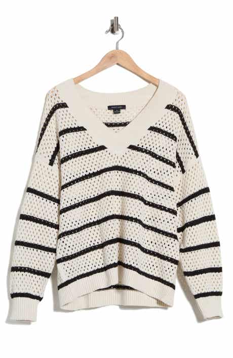 Sanctuary Airy Openwork Sweater