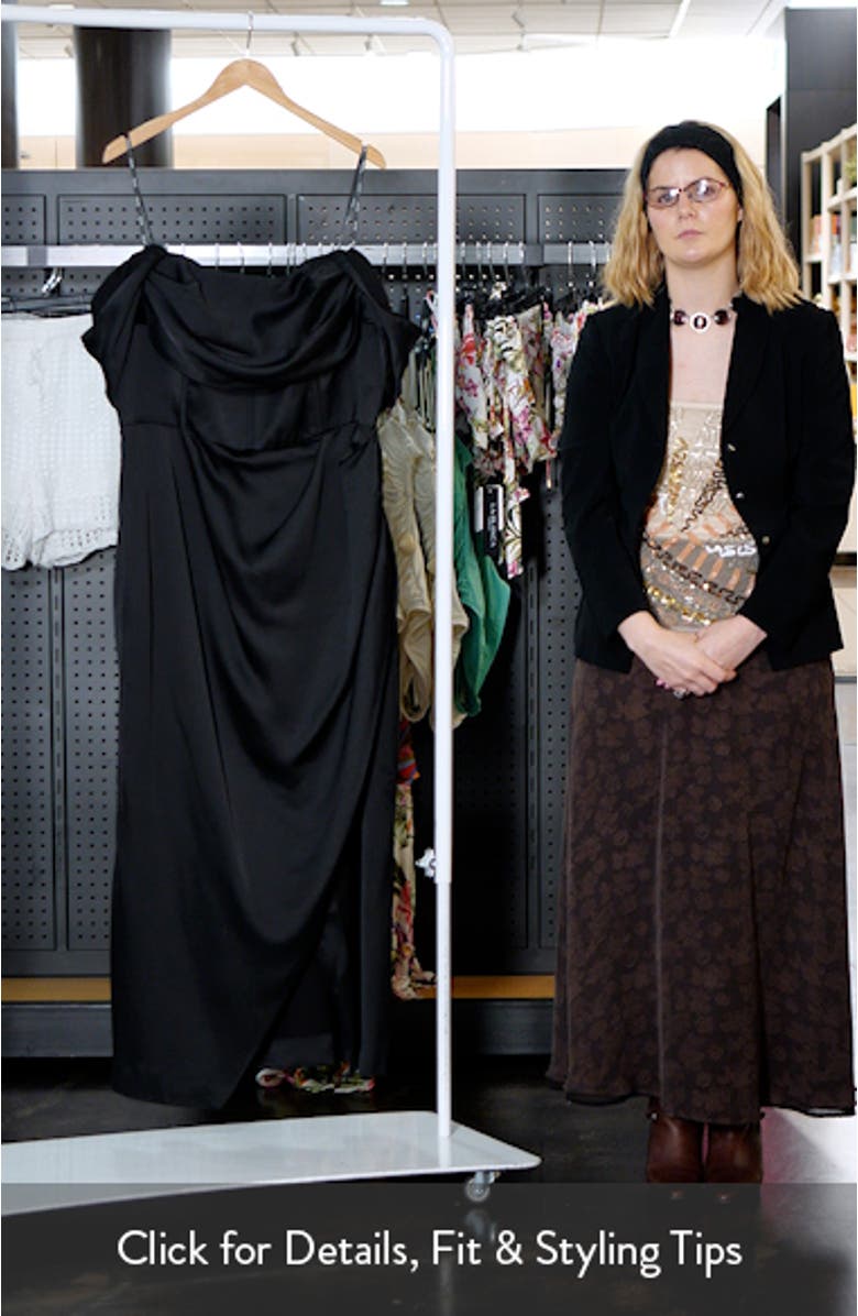 Forbidden Off the Shoulder Maxi Dress, sales video thumbnail