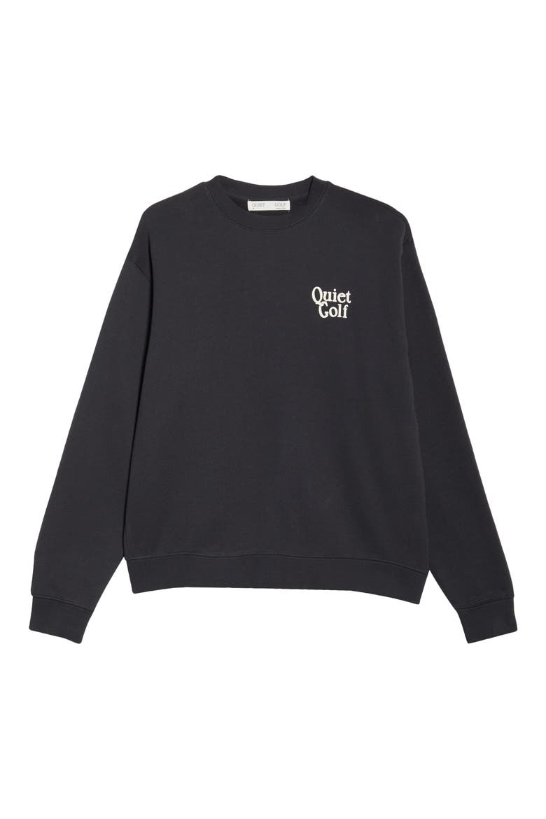 Stacked Logo Cotton Hoodie, Alternate, color, BLACK