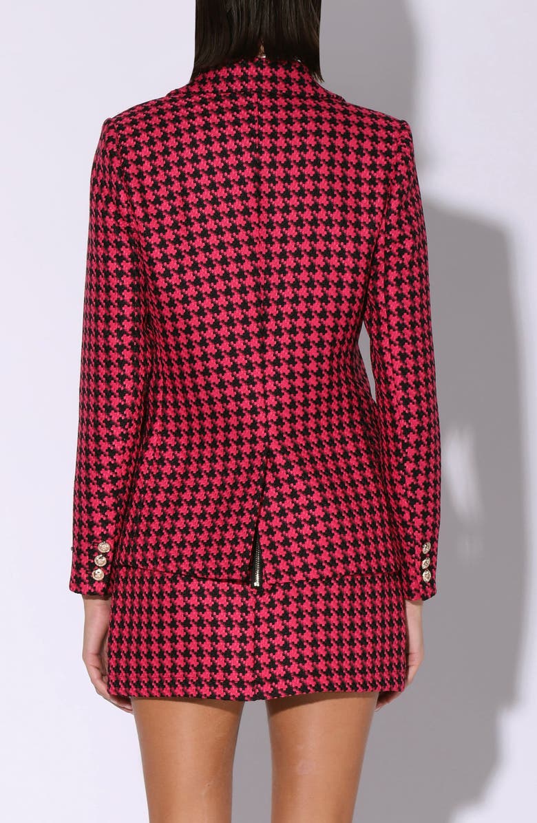 Walter Baker Devin Houndstooth Tweed Blazer, Alternate, color, Tavern Tweed