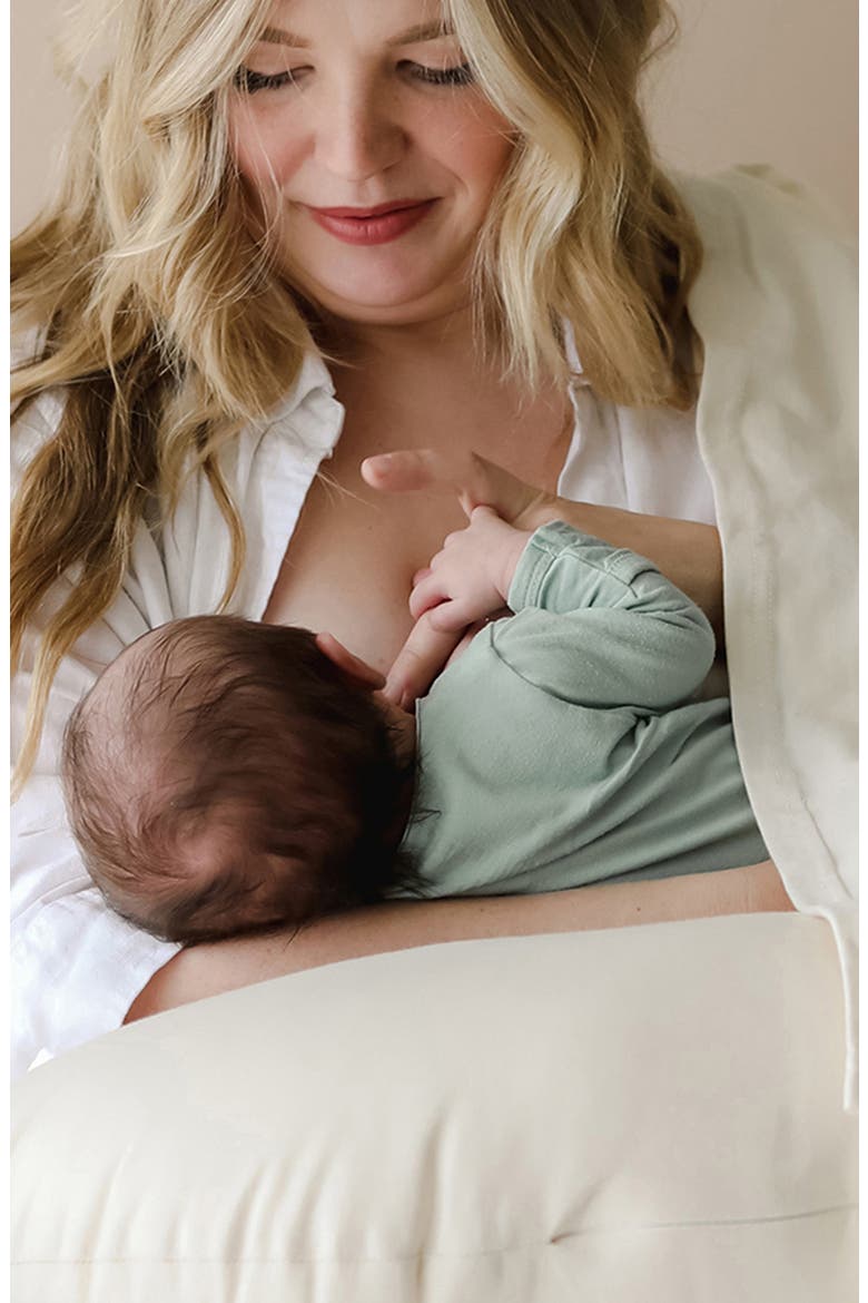 Feeding & Support Pillow, Alternate, color, NATURAL