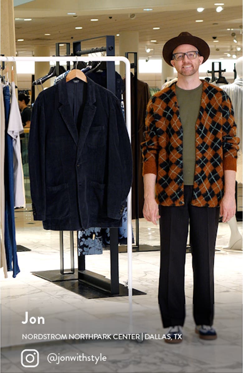 Stretch Corduroy Sport Coat, sales video thumbnail