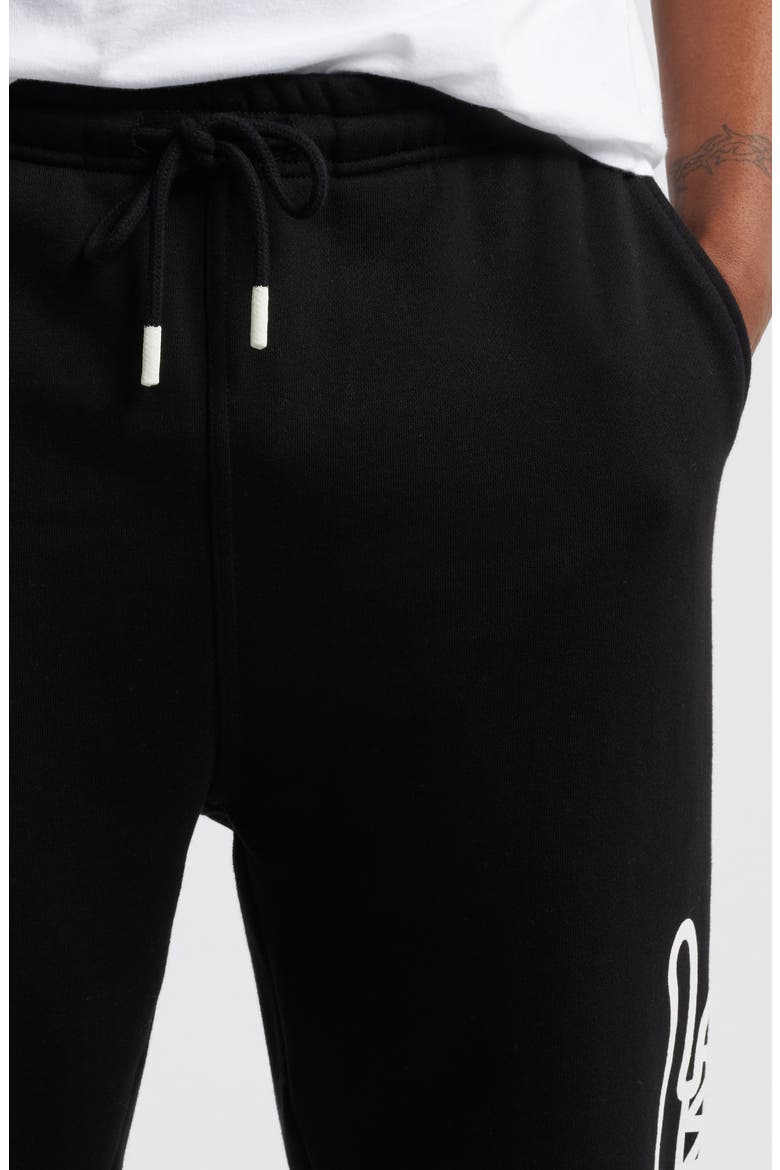 Contender Cotton French Terry Sweatpants, Alternate, color, BLACK