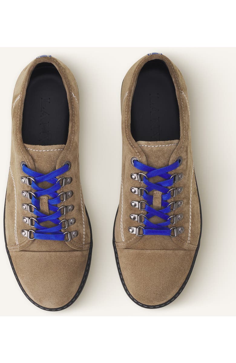 Lanvin DBB1 HIKING SNEAKERS IN SUEDE, Alternate, color,