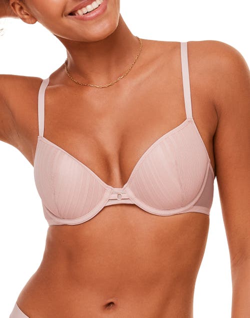 Naia Holly Unlined Demi Bra in Medium Beige at Nordstrom, Size 34B
